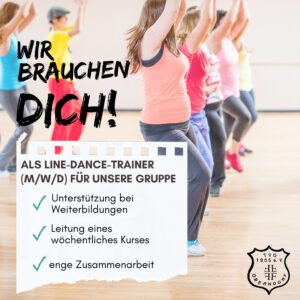 Mehr über den Artikel erfahren Line-Dance-Trainer*in gesucht!