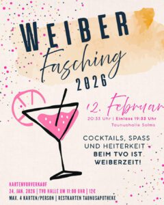 Mehr über den Artikel erfahren Weiberfasching beim TVO
